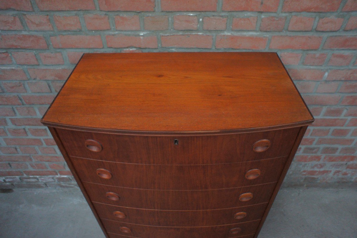 Vintage Scandinavian Teak Chiffonier, Dlg Kai Kristiansen-photo-3