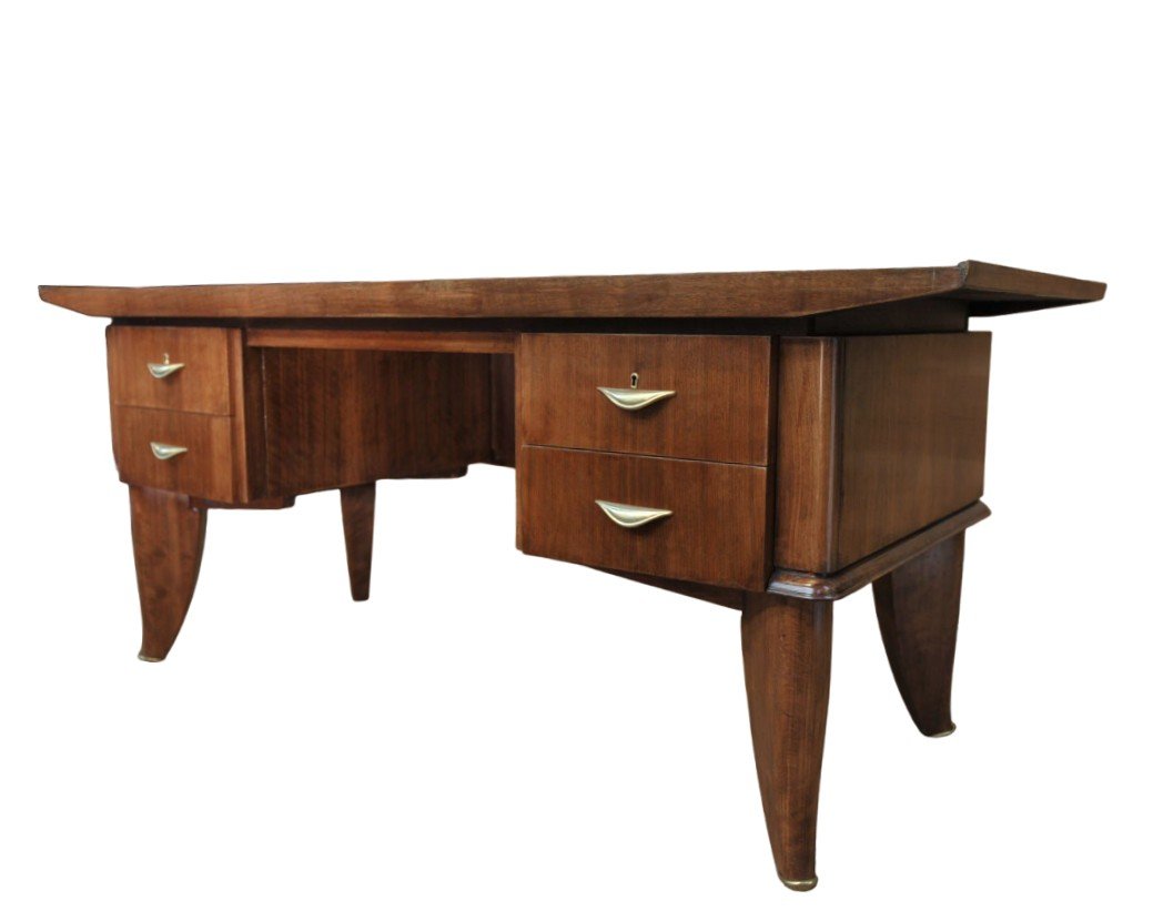 Bureau art-d&eacute;co en palissandre Sanyas et Popot-photo-3