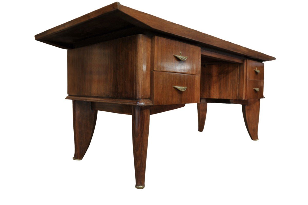 Bureau art-d&eacute;co en palissandre Sanyas et Popot