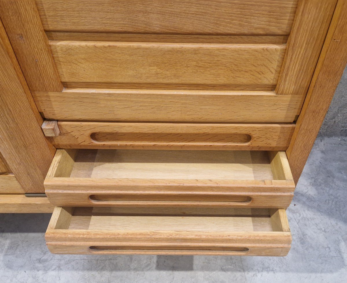 Thierry Buffet In Light Oak, Guillerme And Chambron-photo-3