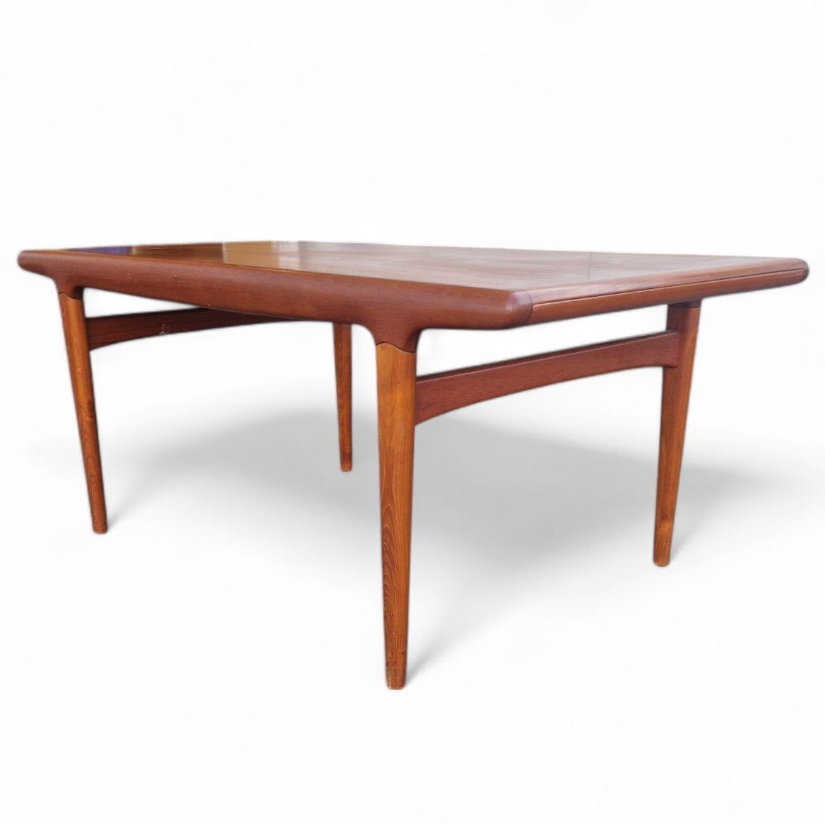 Very Large Vintage Scandinavian Teak Dining Table, Johannès Andersen-photo-4