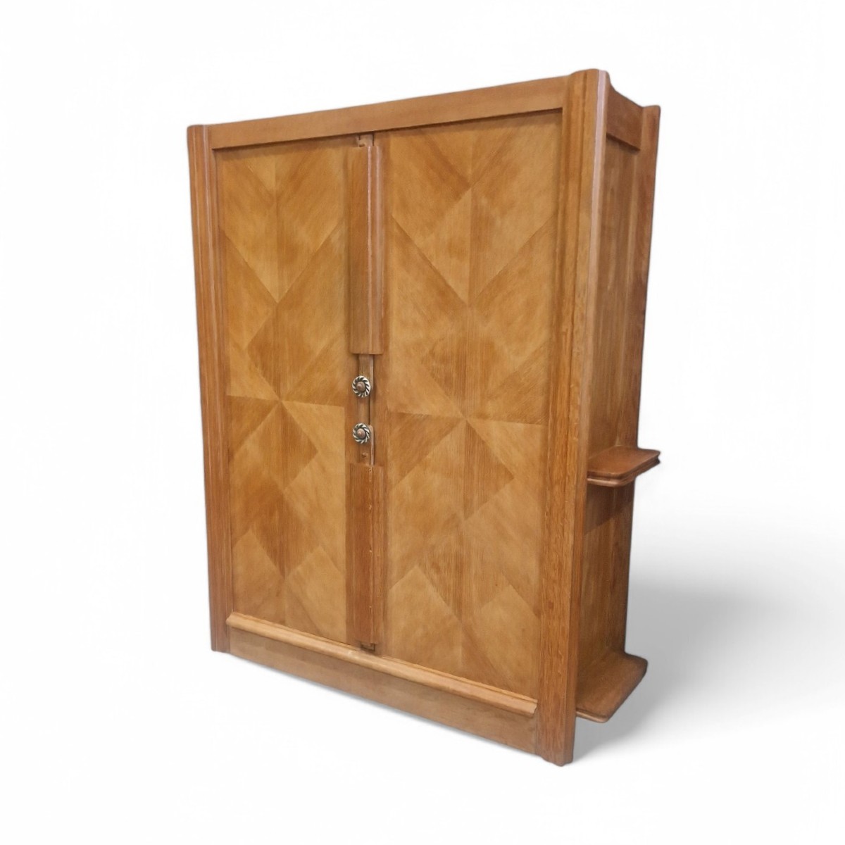 Guillerme And Chambron Light Oak Wardrobe