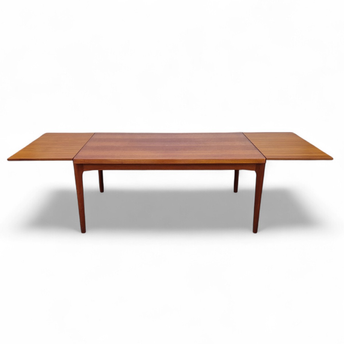 Very Large Scandinavian Teak Dining Table, Henning Kjaernulf-photo-1