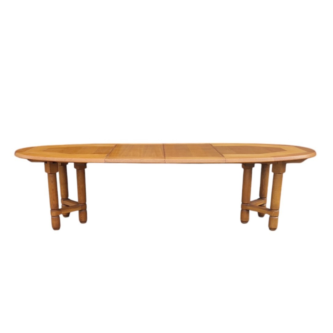 "elmyre" Oak Dining Table, Guillerme Et Chambron-photo-1