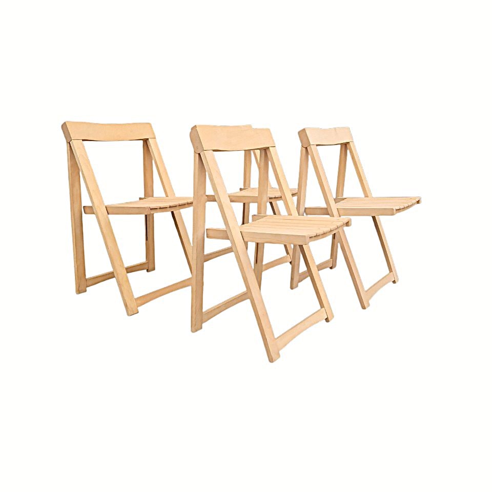 Set Of 4 Trieste Chairs, Aldo Jacober-photo-2