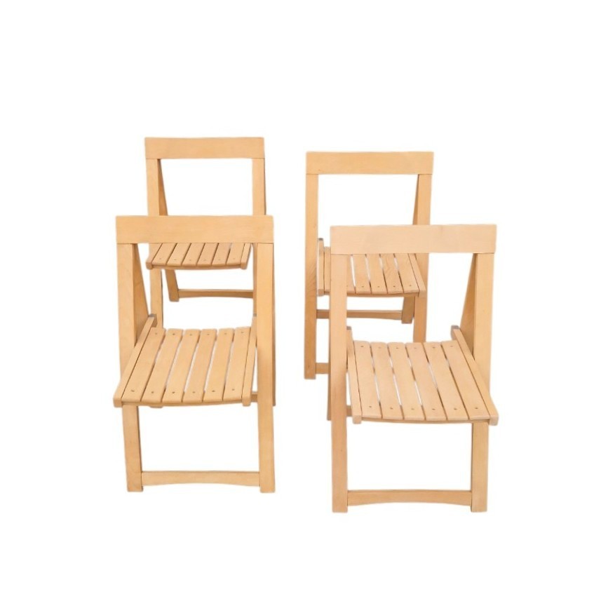 Set Of 4 Trieste Chairs, Aldo Jacober-photo-3