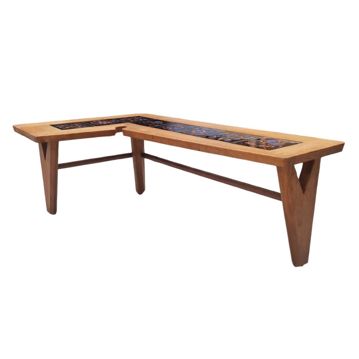 Table basse boomerang, Guillerme et Chambron-photo-2