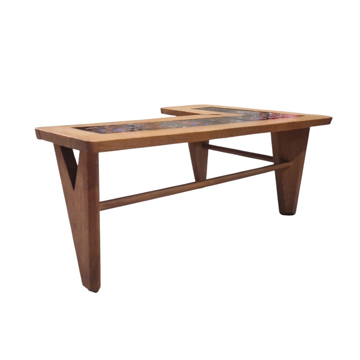 Table basse boomerang, Guillerme et Chambron-photo-3