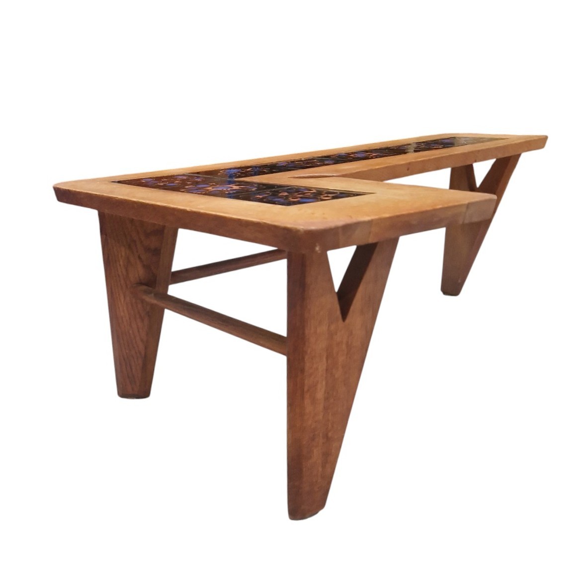 Table basse boomerang, Guillerme et Chambron-photo-2