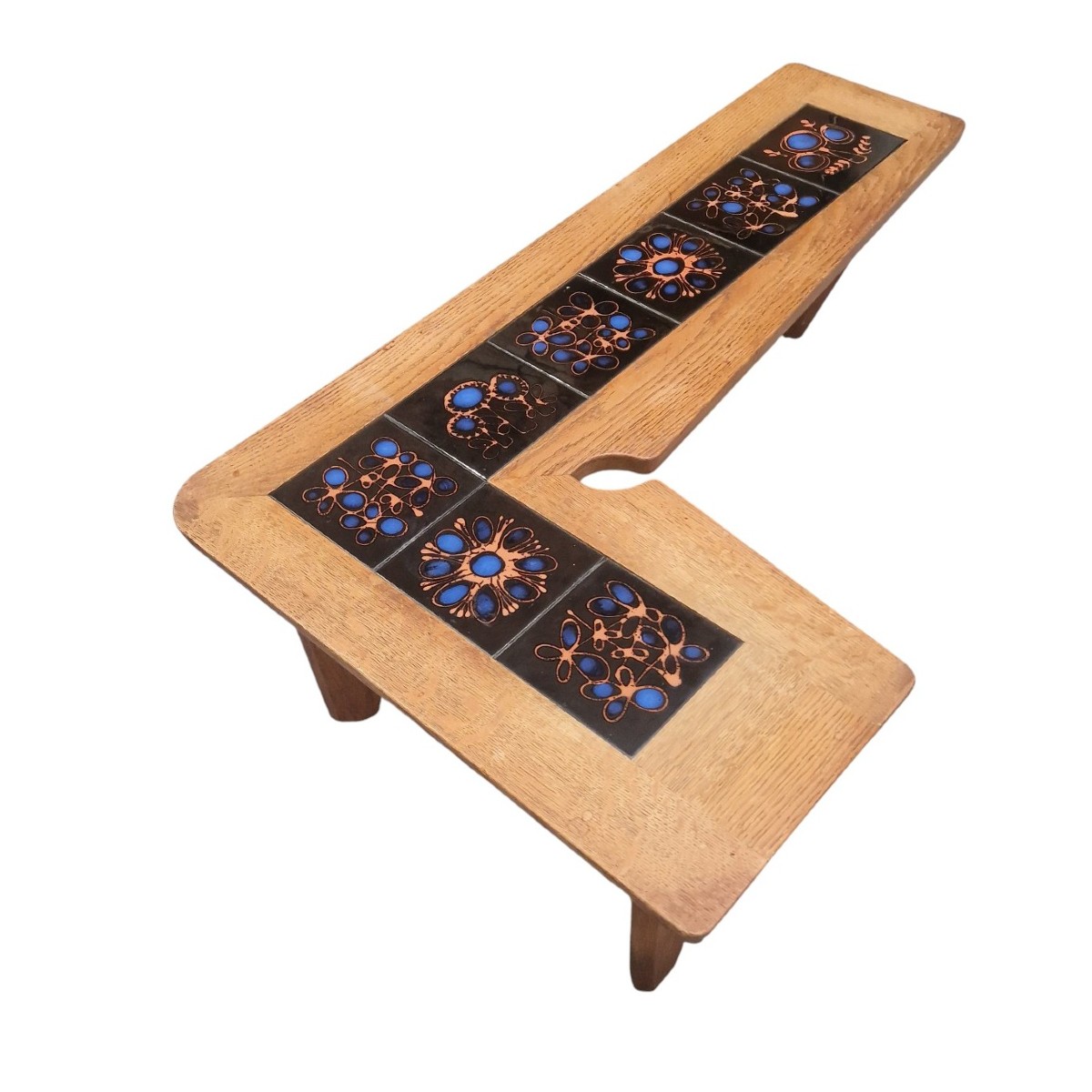 Table basse boomerang, Guillerme et Chambron-photo-3