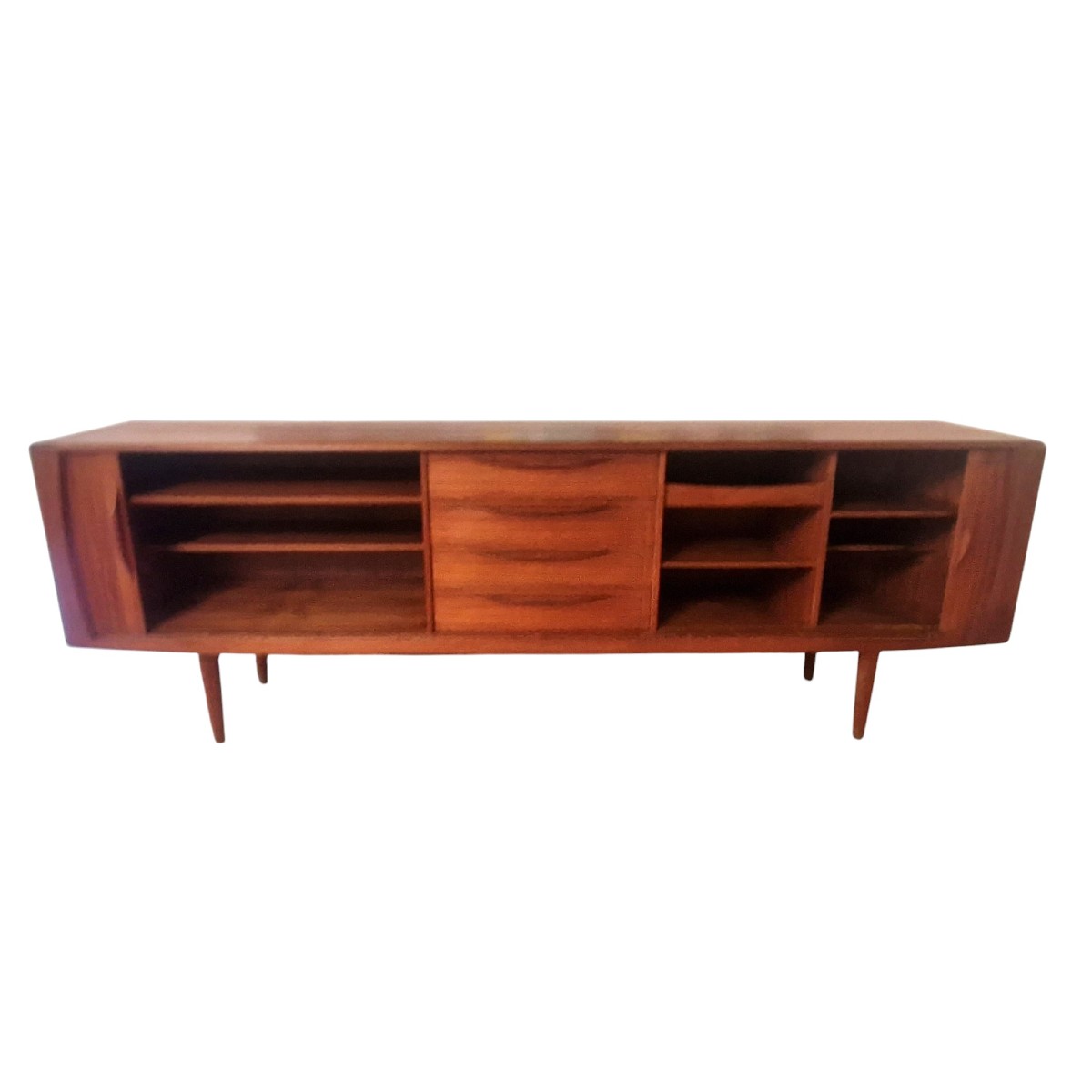 Grande enfilade vintage scandinave  en teck , Johannès Andersen-photo-1