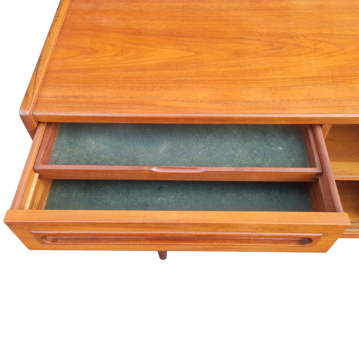 Enfilade vintage scandinave en teck blond, Johannès Andersen-photo-3