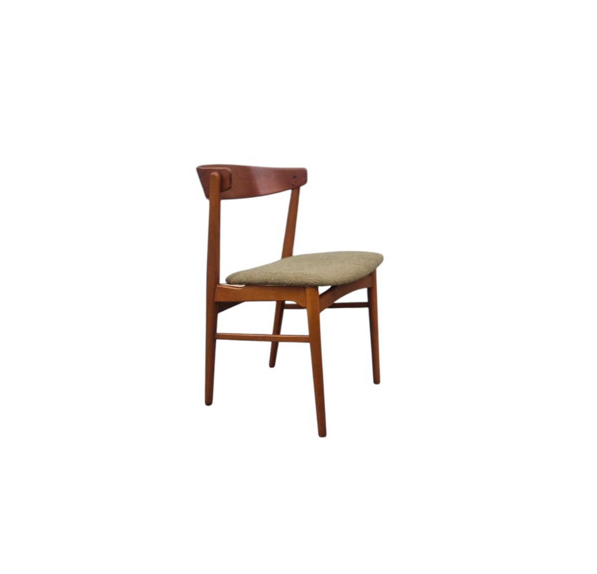 Set Of Six Danish Teak Chairs-photo-1