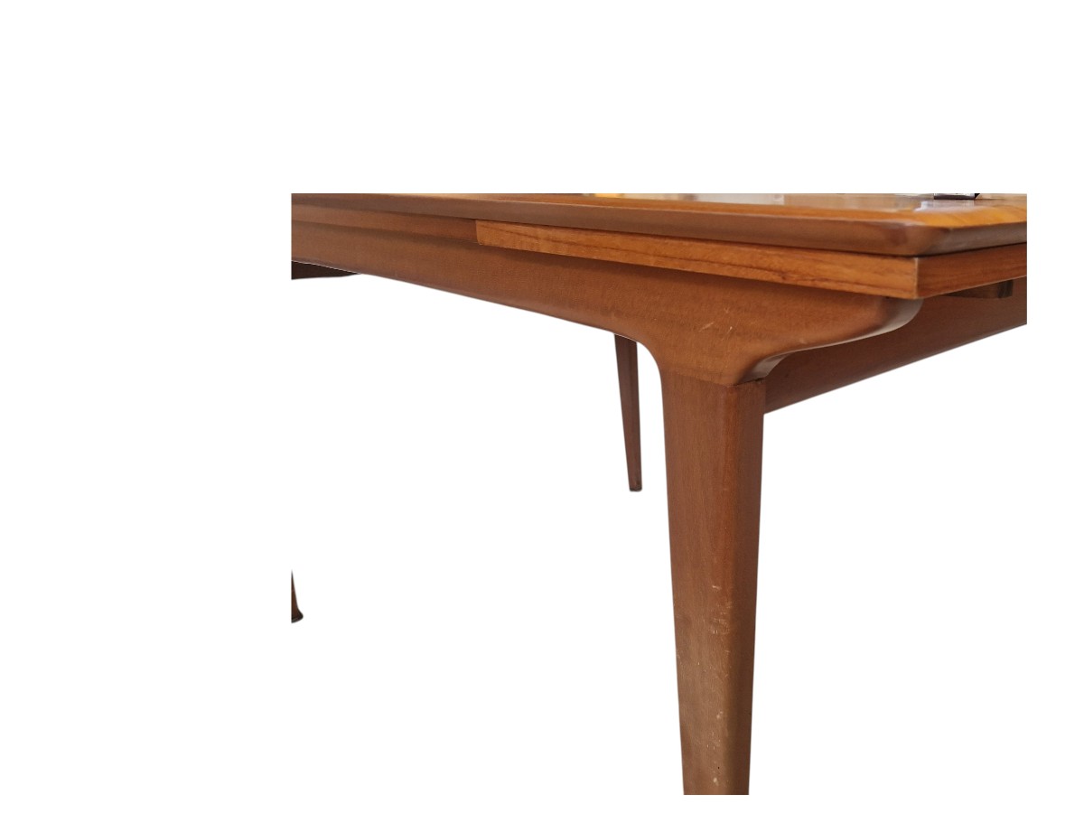 Scandinavian Vintage Teak Table-photo-2