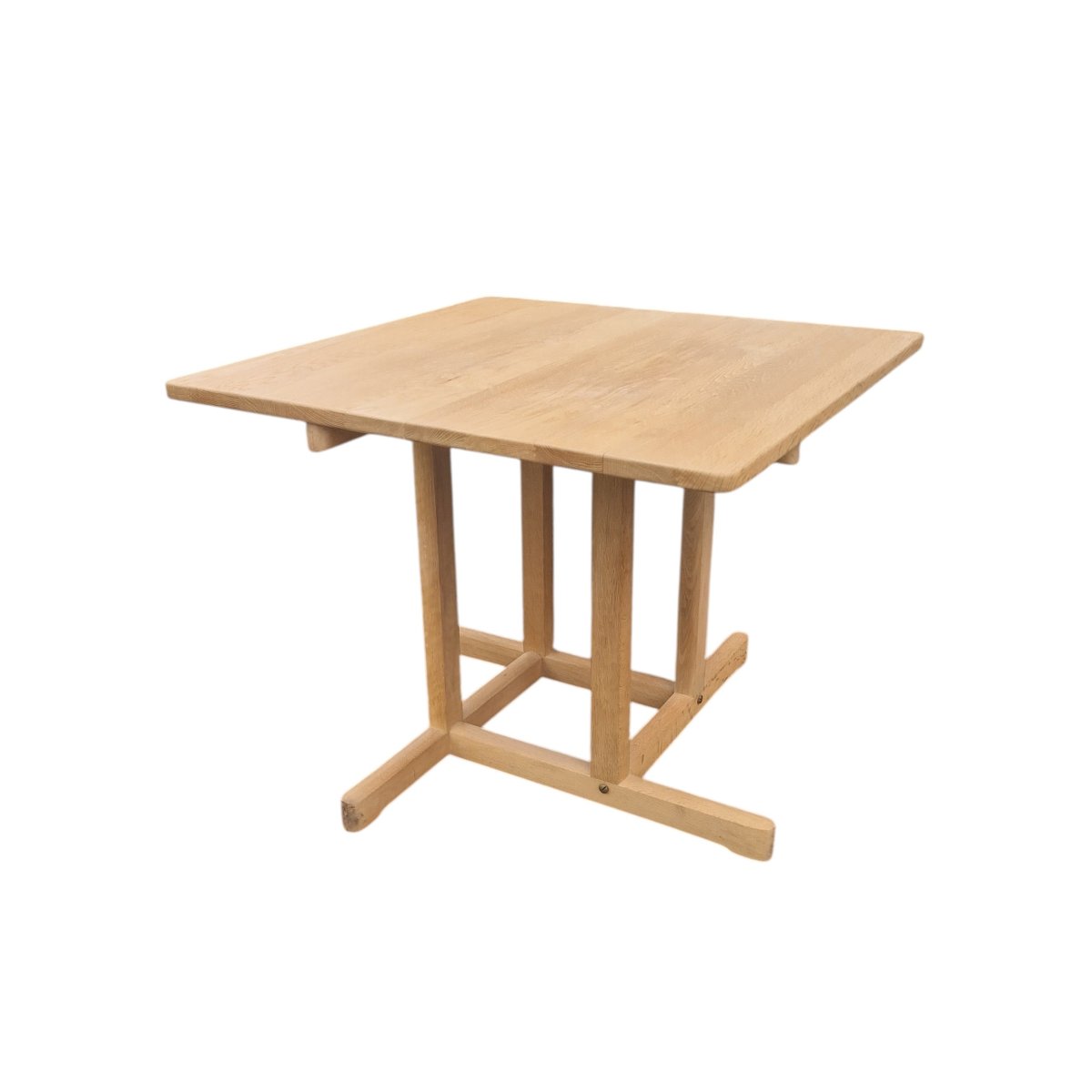 Scandinavian Vintage Table In Light Oak Borge Mogensen-photo-1