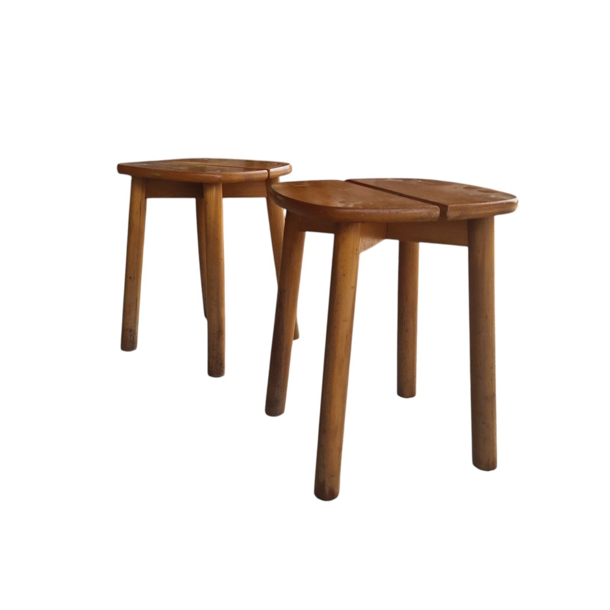 Pair Of Vintage Stools, Pierre Gautier-delaye-photo-2
