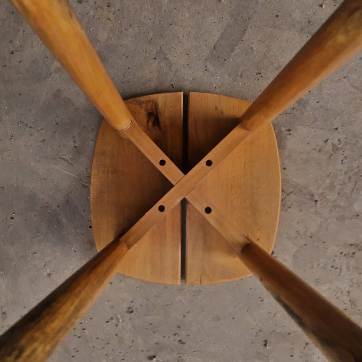Pair Of Vintage Stools, Pierre Gautier-delaye-photo-4