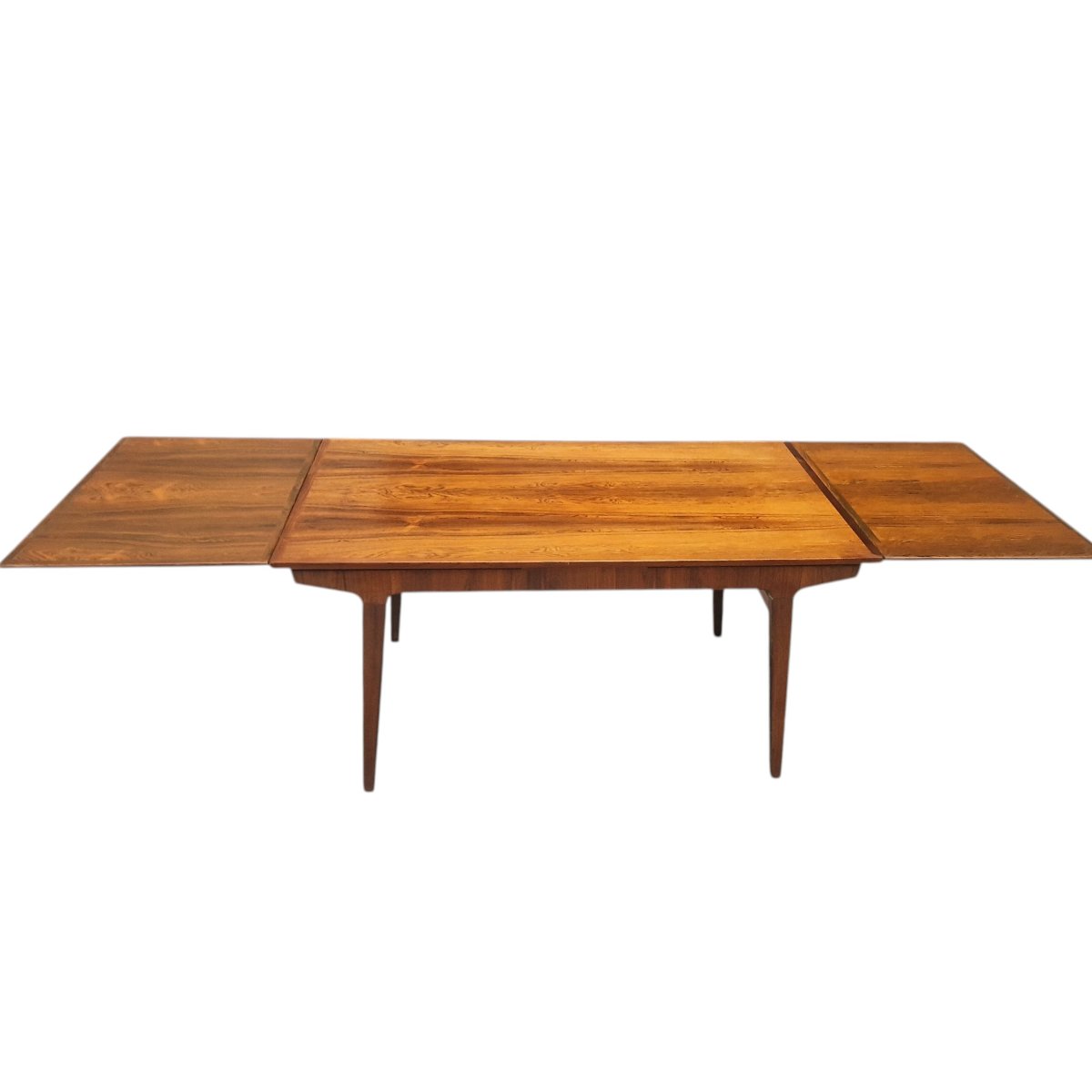 Vintage Scandinavian Rosewood Dining Table-photo-2