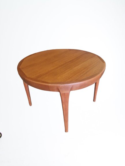Table de salle à manger vintage scandinave en teck
