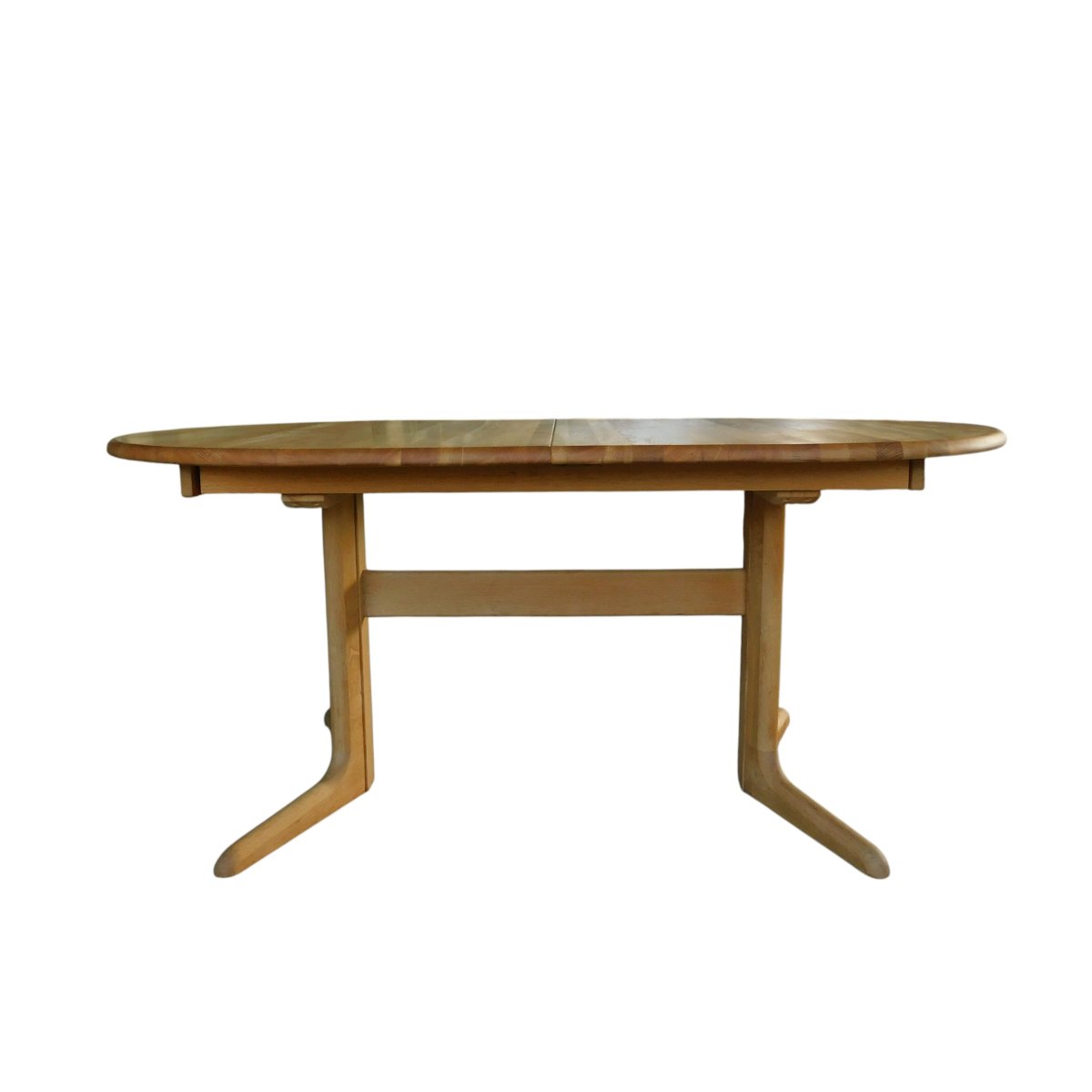 Scandinavian Dining Table Made Of Solid Oak-photo-3