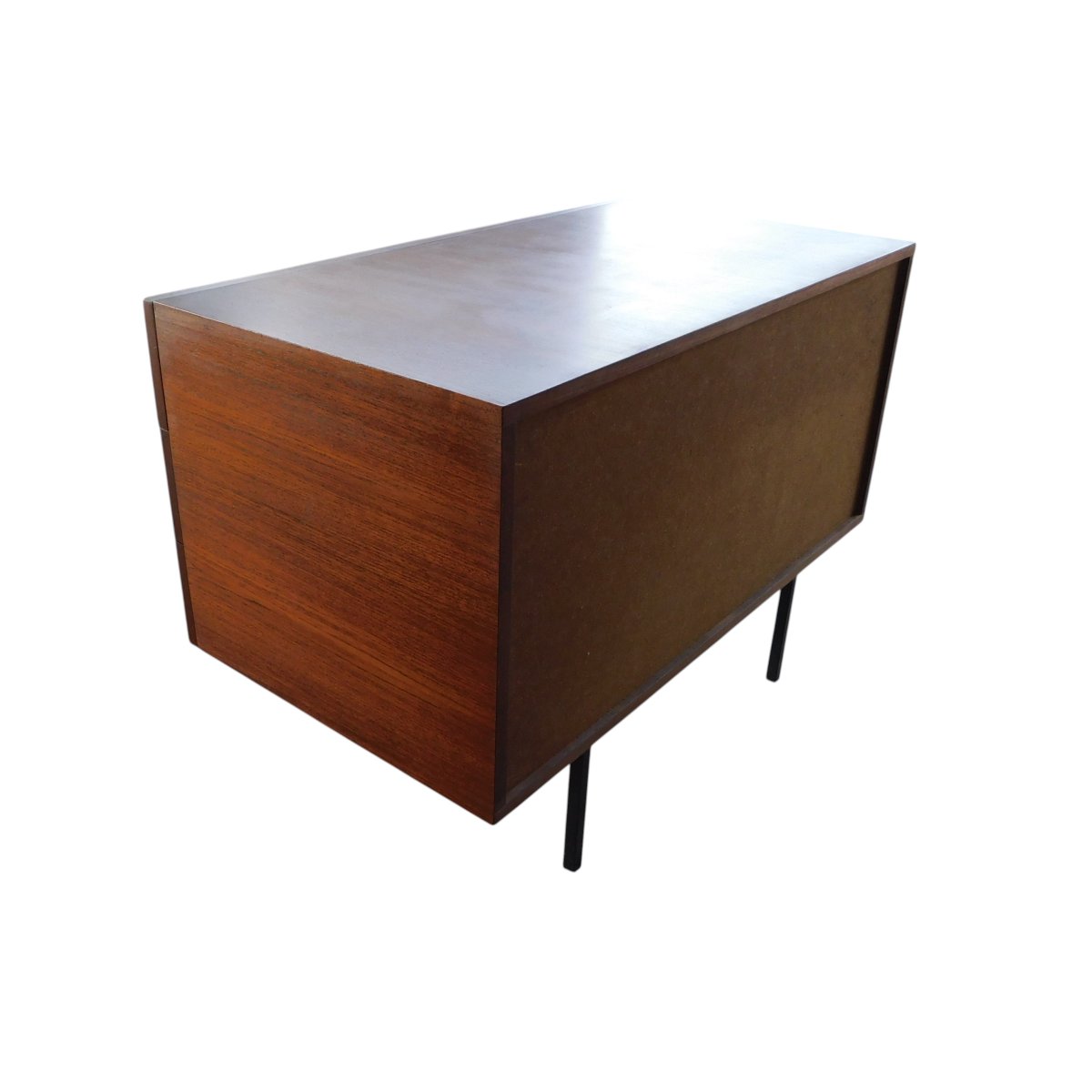 Commode 1950 en teck, André Monpoix-photo-1