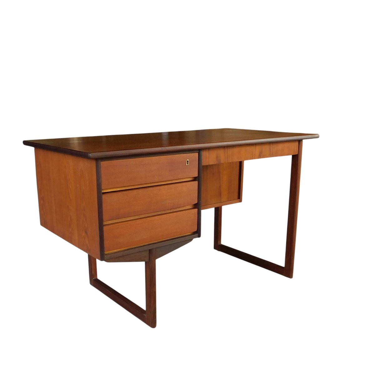 Bureau scandinave en teck, Danemark 70's