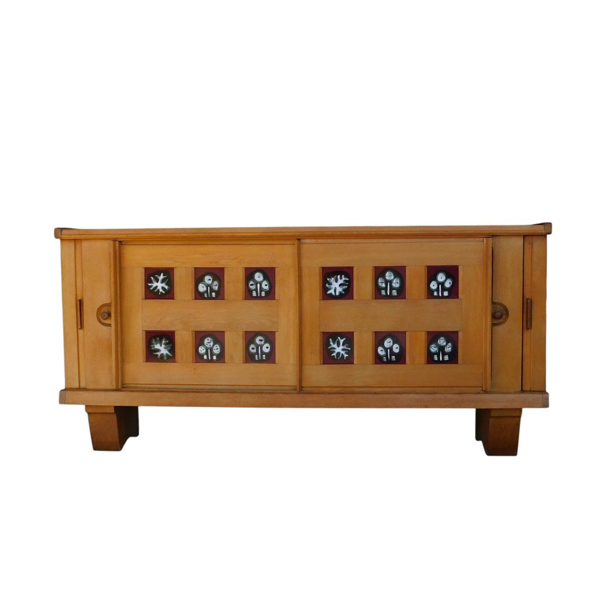 Light Oak Sideboard, Guillerme And Chambron, Danikowski-photo-3
