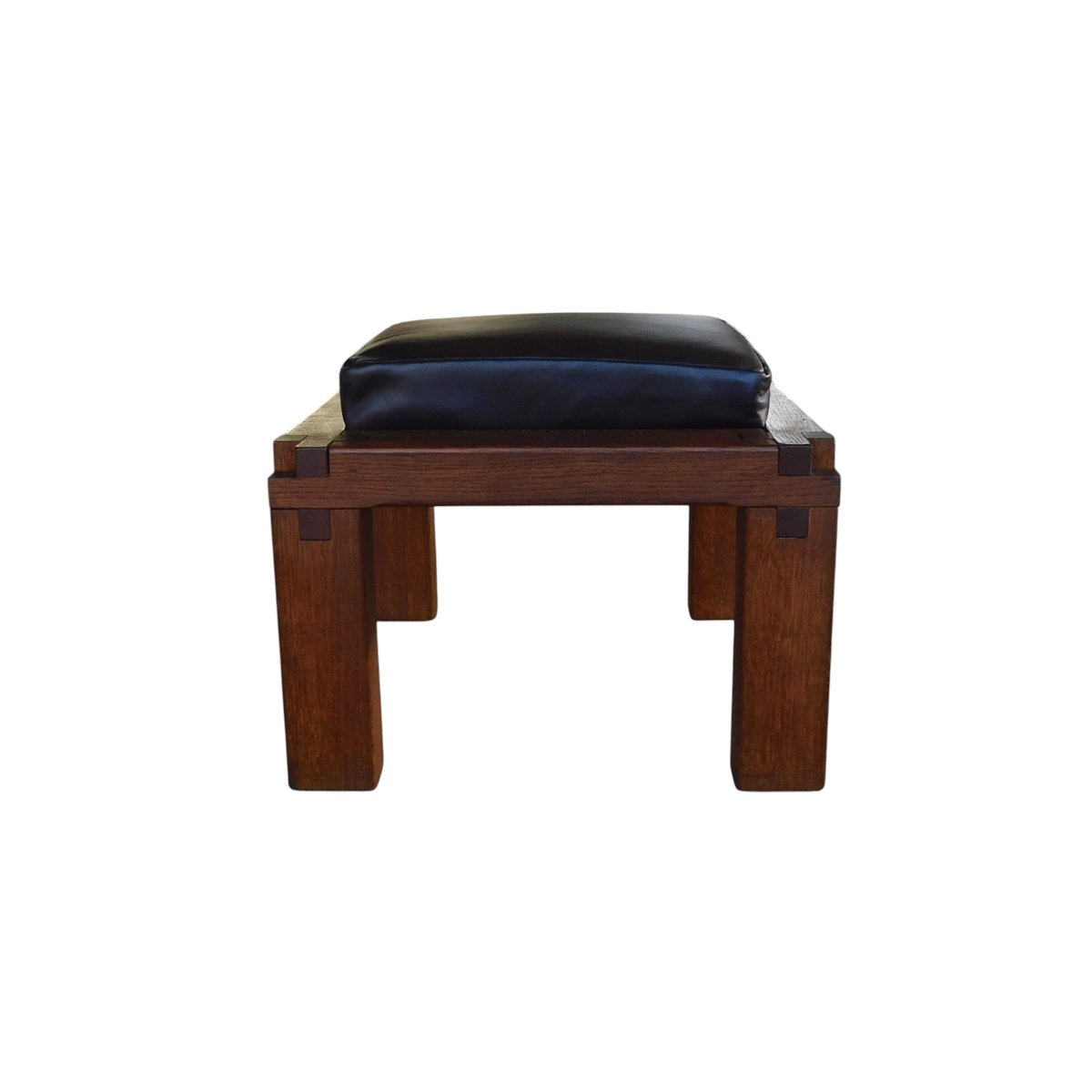 Tabouret en orme Pierre Chapo-photo-2