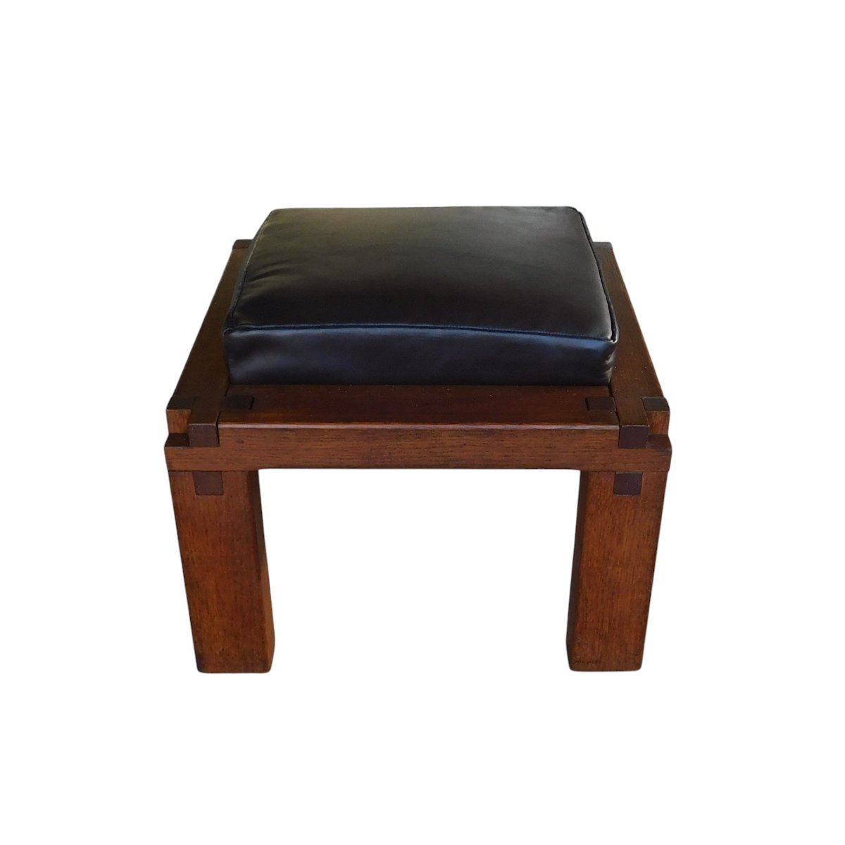 Tabouret en orme Pierre Chapo-photo-3