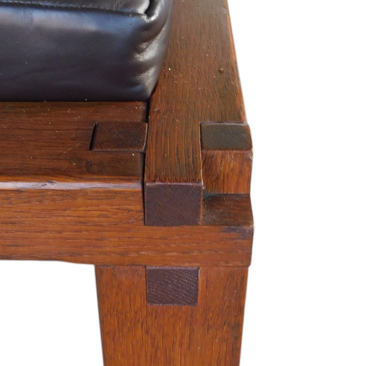 Tabouret en orme Pierre Chapo-photo-1