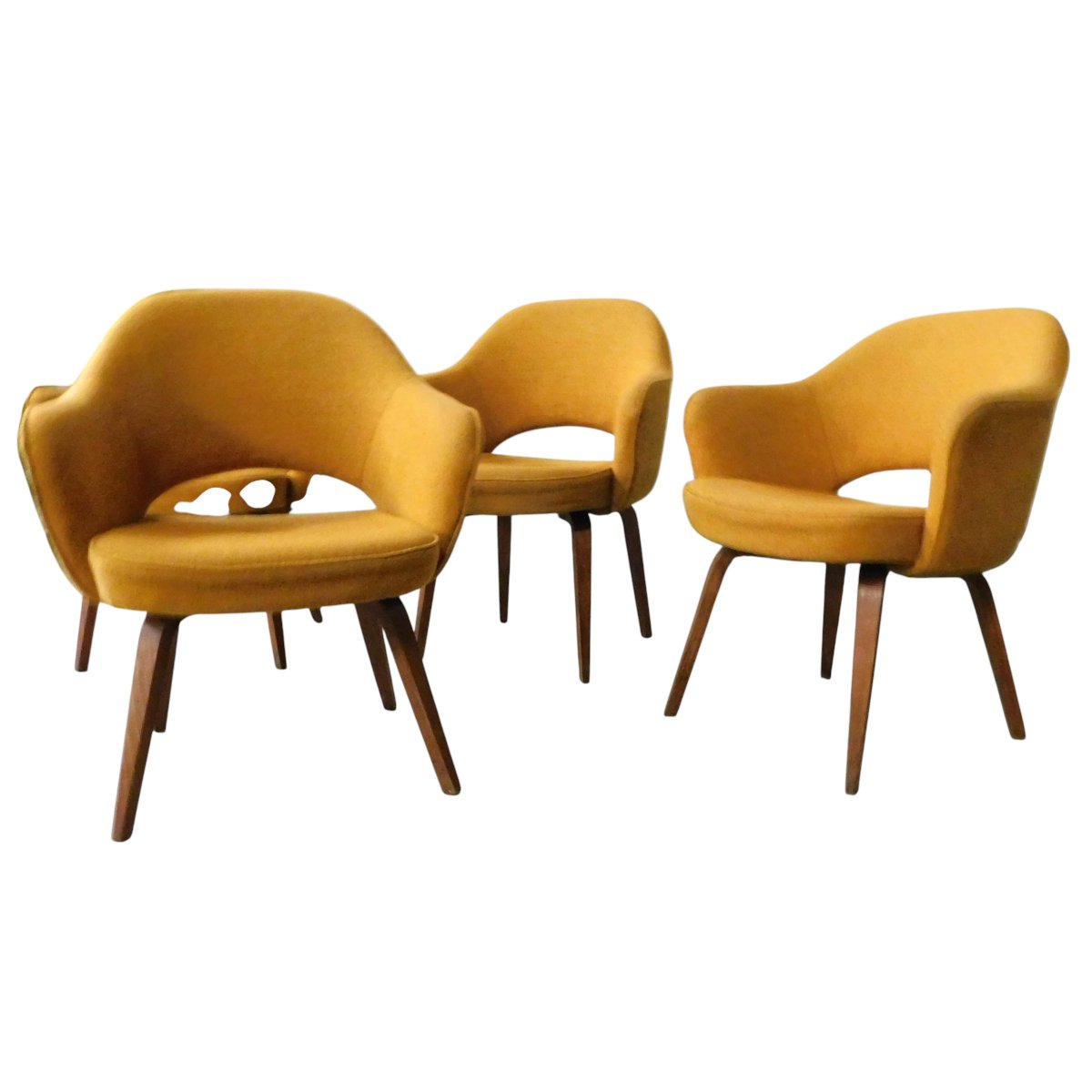 Set Of 4 "conference" Armchairs, Eero Saarinen-photo-2