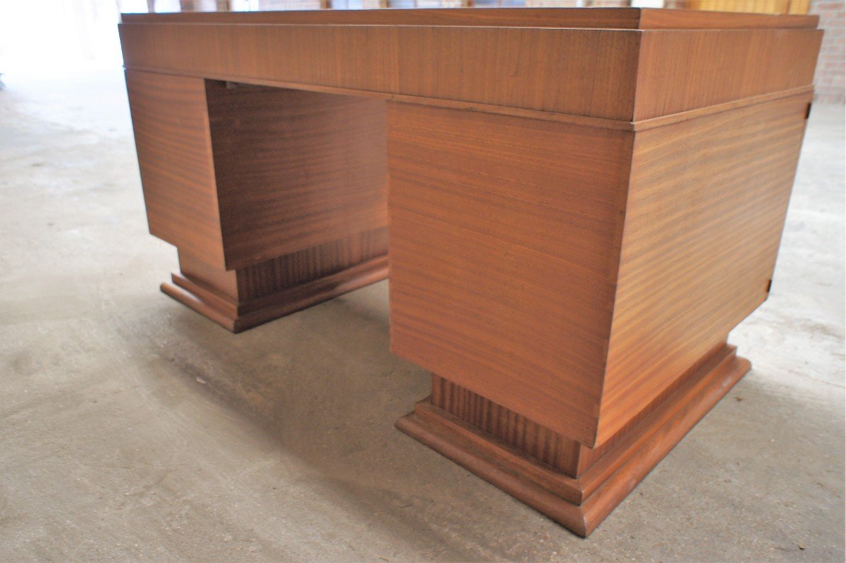 Bureau Moderniste Art-déco, France Vers 1930-photo-2