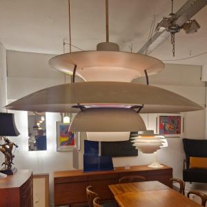 Vintage Scandinavian Pendant Lamp Ph5, Poul Henningsen