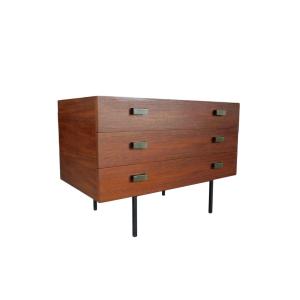 1950s Teak Chest Of Drawers, André Monpoix