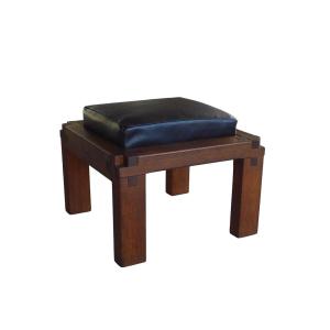 Tabouret en orme Pierre Chapo