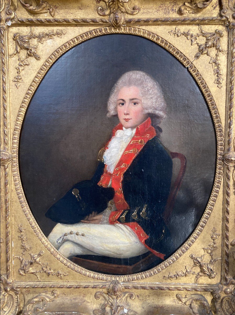 18th Century School Portrait Of A Gentleman
