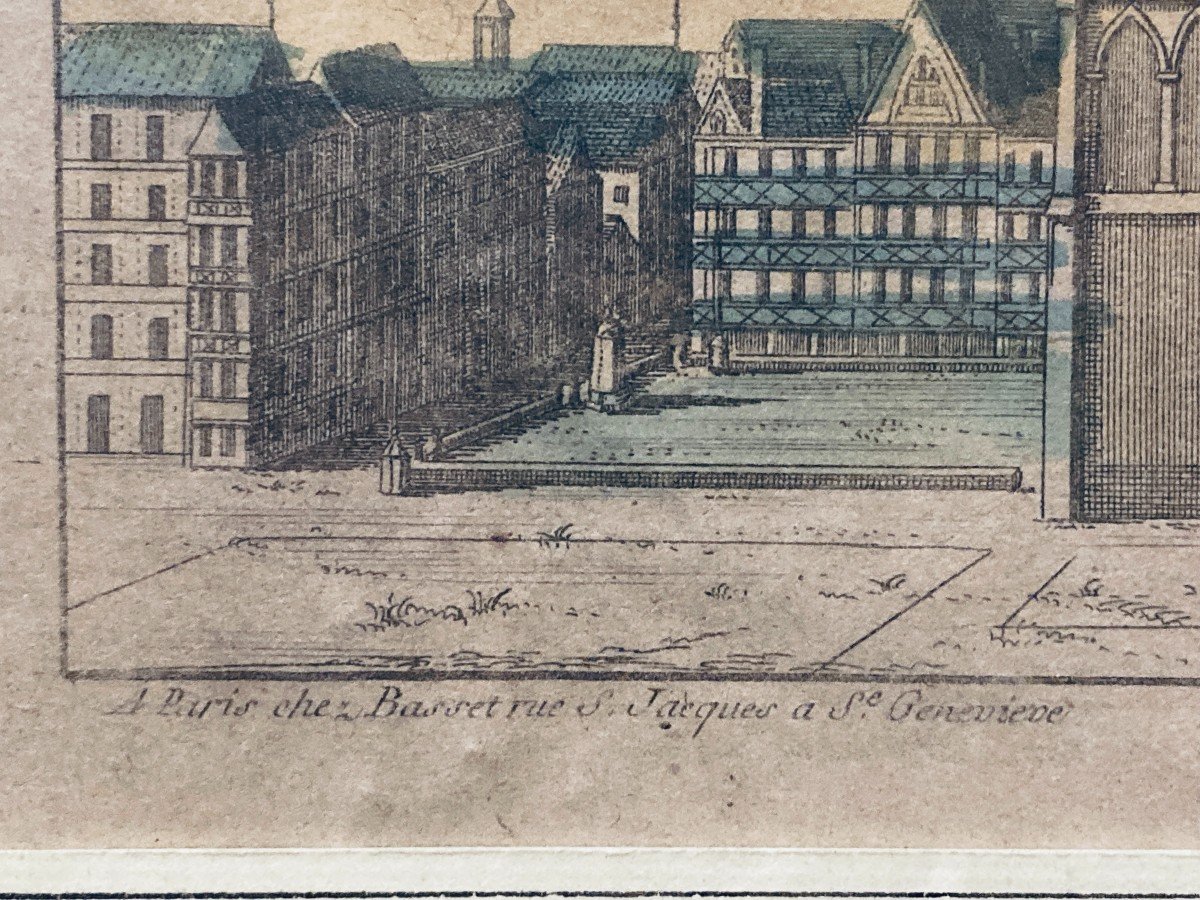 Vue De l'Eglise Metropolitaine De Rouen Du Côté Du Septentrion - Basset, André (17??-1787) --photo-3