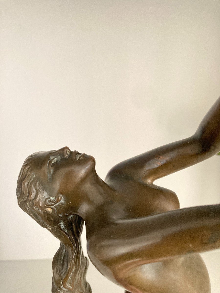 Bronze Attributed To Pierre Le Faguays Early 20th Century-photo-3