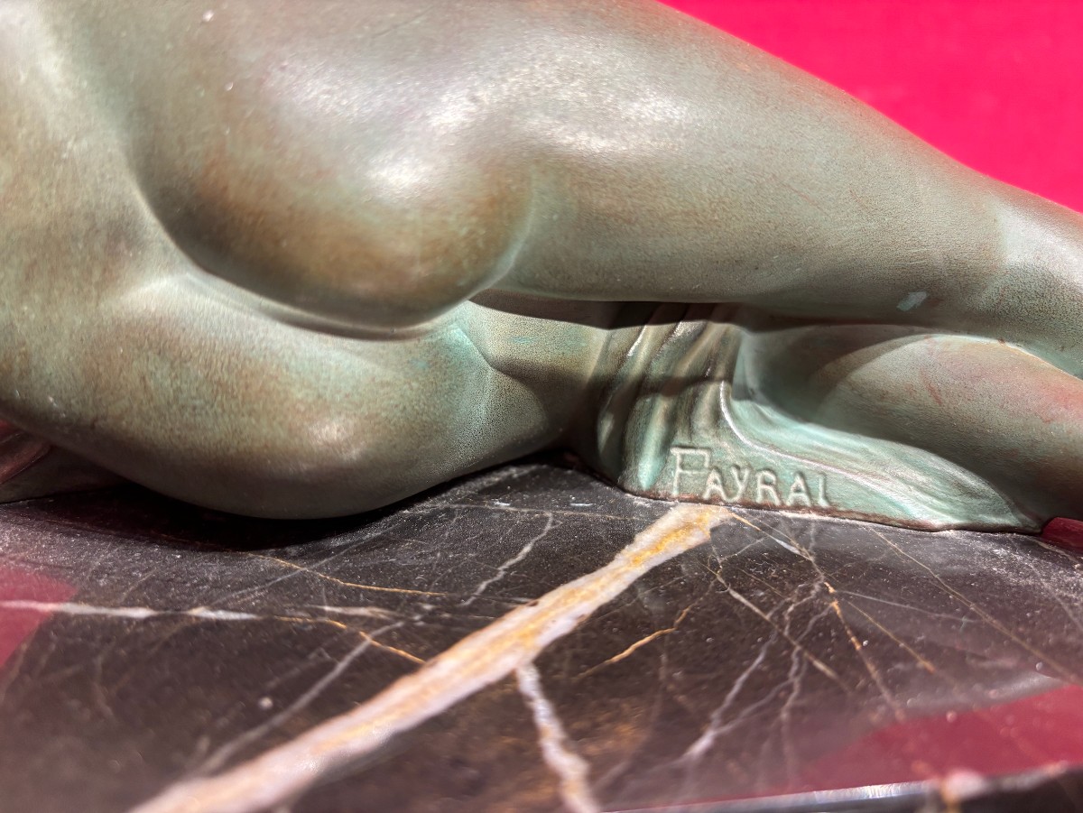 Pierre Le Faguays Dit Fayral (1892-1962) "séduction"-photo-4
