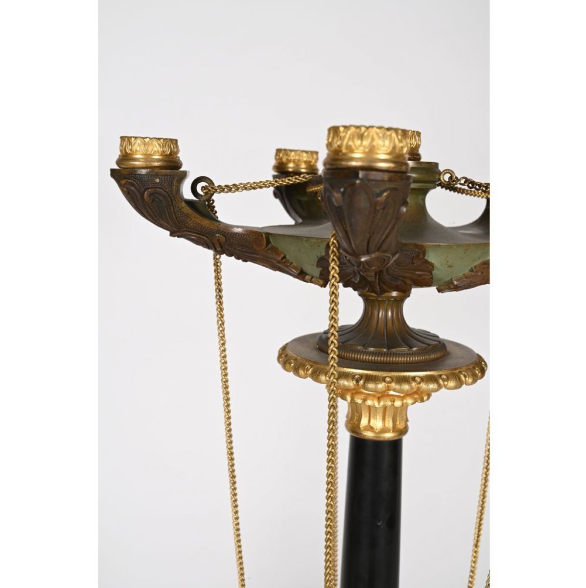 Grande paire de candélabres d'époque Louis-Philippe-photo-2