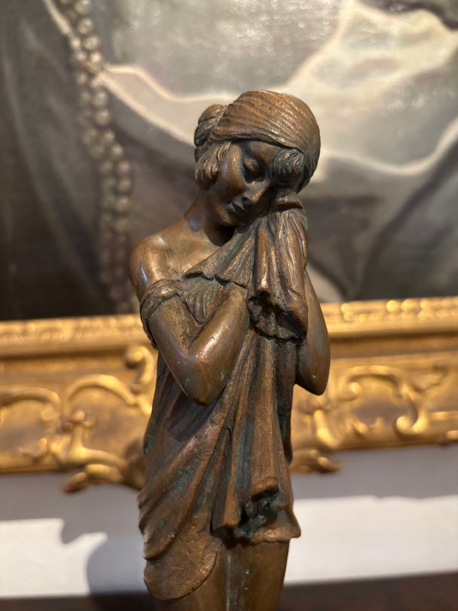 According To Demeter Chiparus. (1886-1947). “big Sadness.”-photo-2