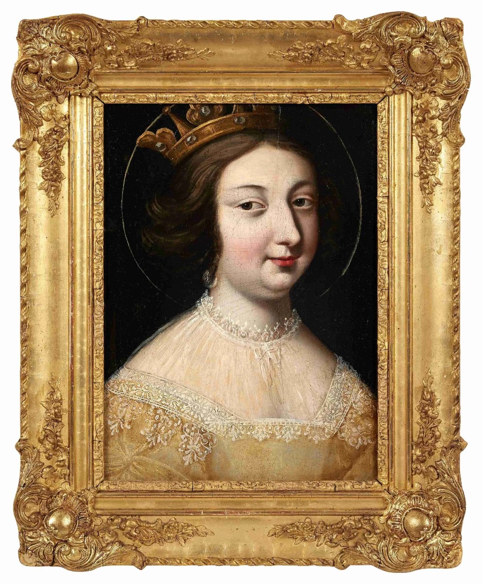 Jean DUCAYER (1605-1635), Entourage de Portrait de Marie de La Tour d&rsquo;Auvergne (1601-1665)