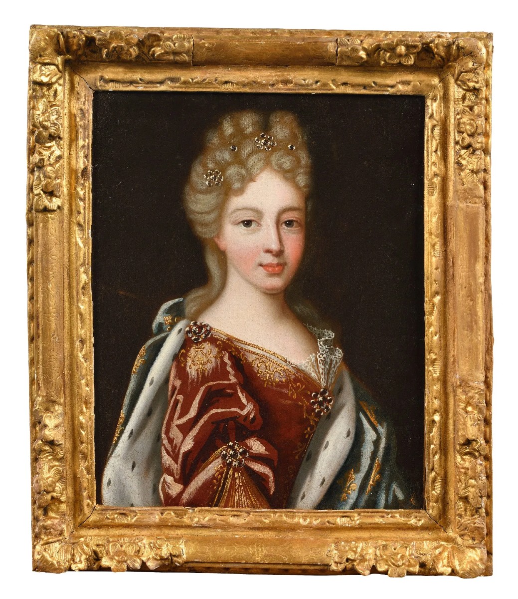 Portrait Of Marie-adélaïde De Savoy, Duchess Of Burgundy And Dauphine Of France (1685-1712)