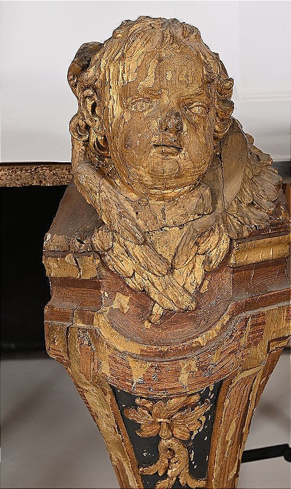 Pair Of Corner Wood Frames-photo-2