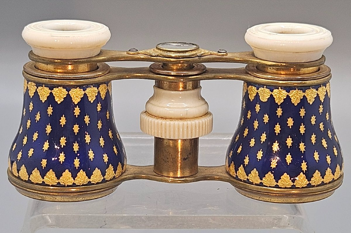 Jumelles de théâtre époque Napoléon III-photo-4