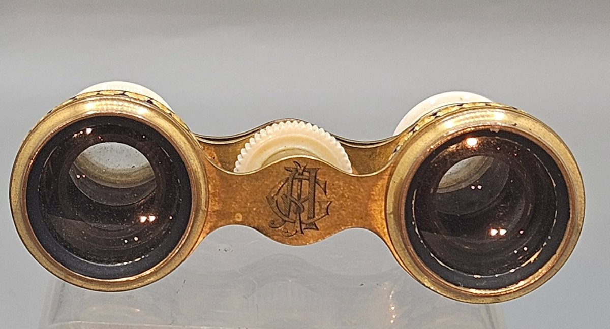 Jumelles de théâtre époque Napoléon III-photo-2