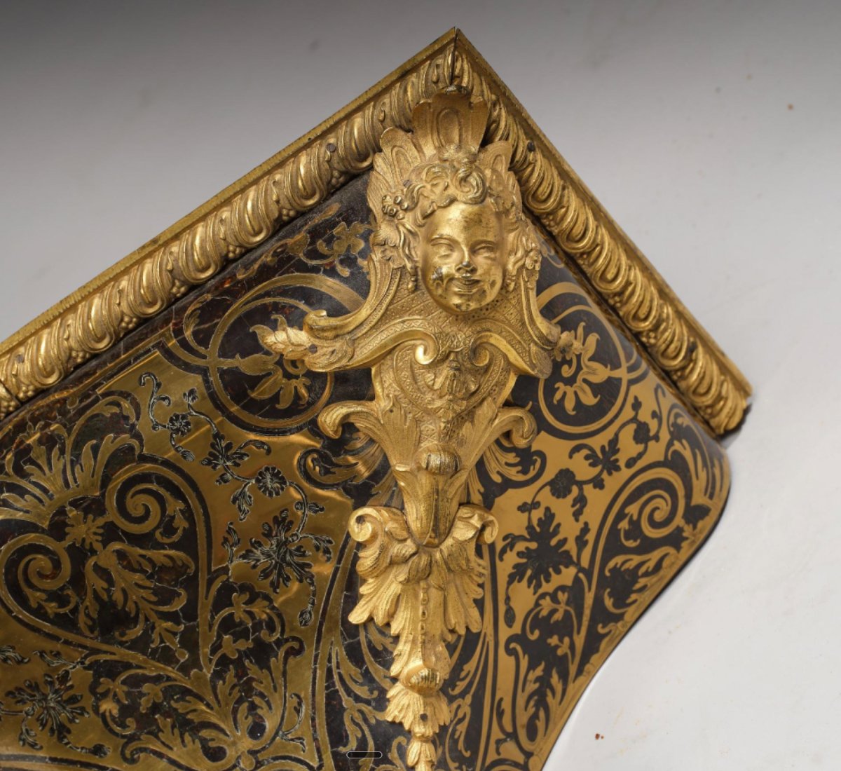 Important Cartouche And Its Console - Antoine-nicolas Duchemin, Active Until 1761-photo-3