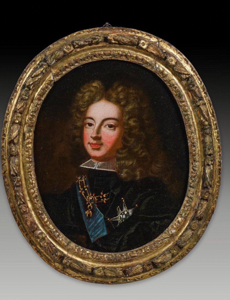École Française du XVIIIème siècle. Portrait de Philippe V d’Espagne (1683-1746)