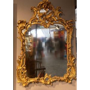 Charmant Miroir Louis XV