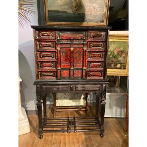 Superb Antwerp Cabinet From The 17th Century